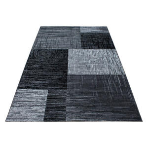 AYYILDIZ Teppich PLUS schwarz B/L: ca. 80x150 cm