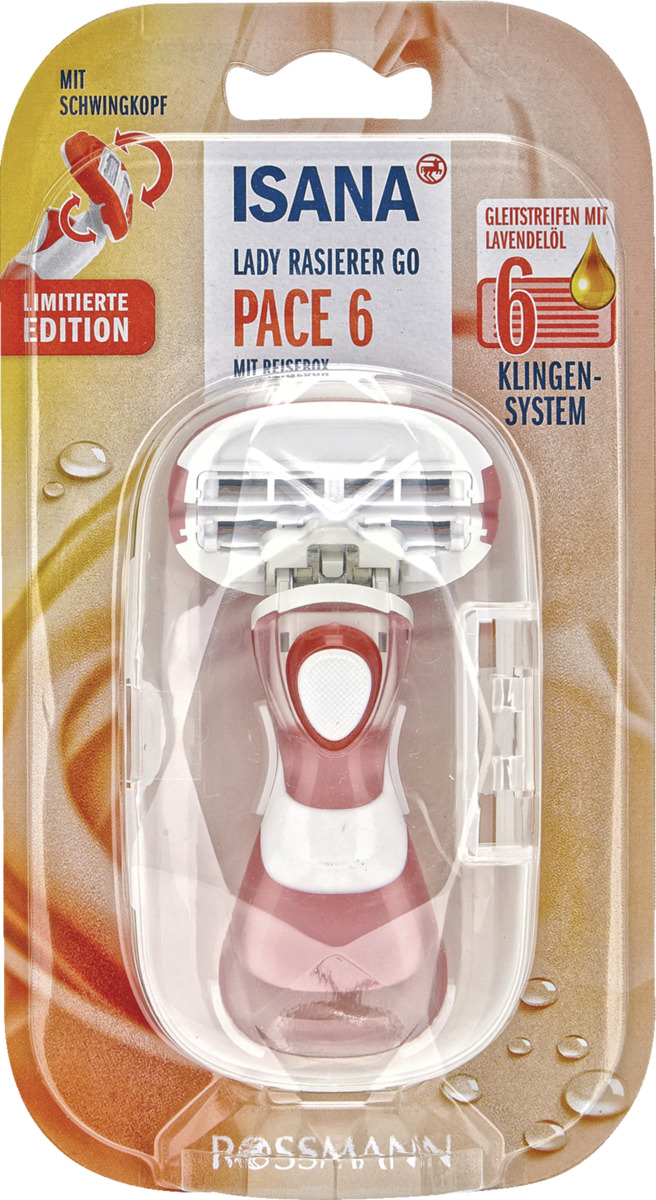Bild 1 von ISANA Pace 6 Lady Rasierer Go 6 Klingen System