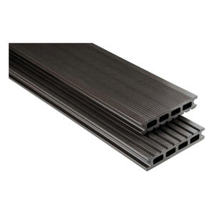 Kovalex WPC-Terrassenpaket graubraun B/L: ca. 300x400 cm