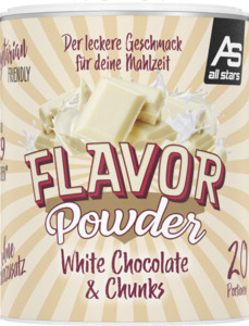 All Stars Flavor Powder White Chocolate & Chunks