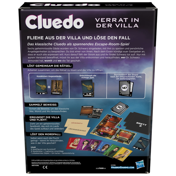 Bild 1 von Hasbro Cluedo Verrat in der Villa