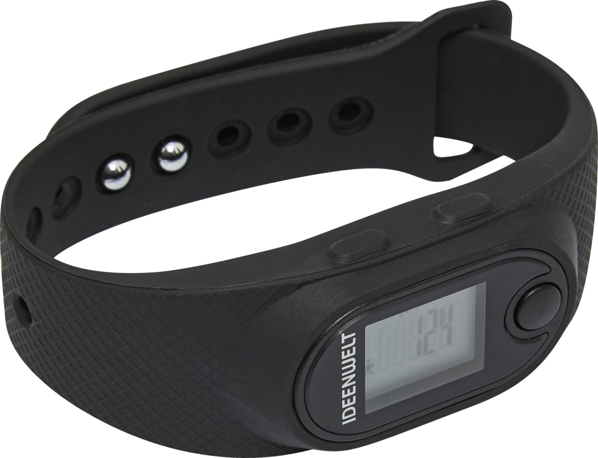 Bild 1 von IDEENWELT Schrittzähler mit Armband schwarz