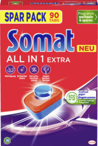 Somat Tabs All in 1 Extra Geschirrspültabs Spar Pack