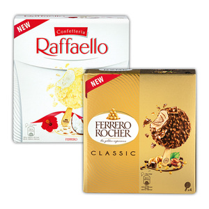 Raffaello/Ferrero Rocher Stieleis