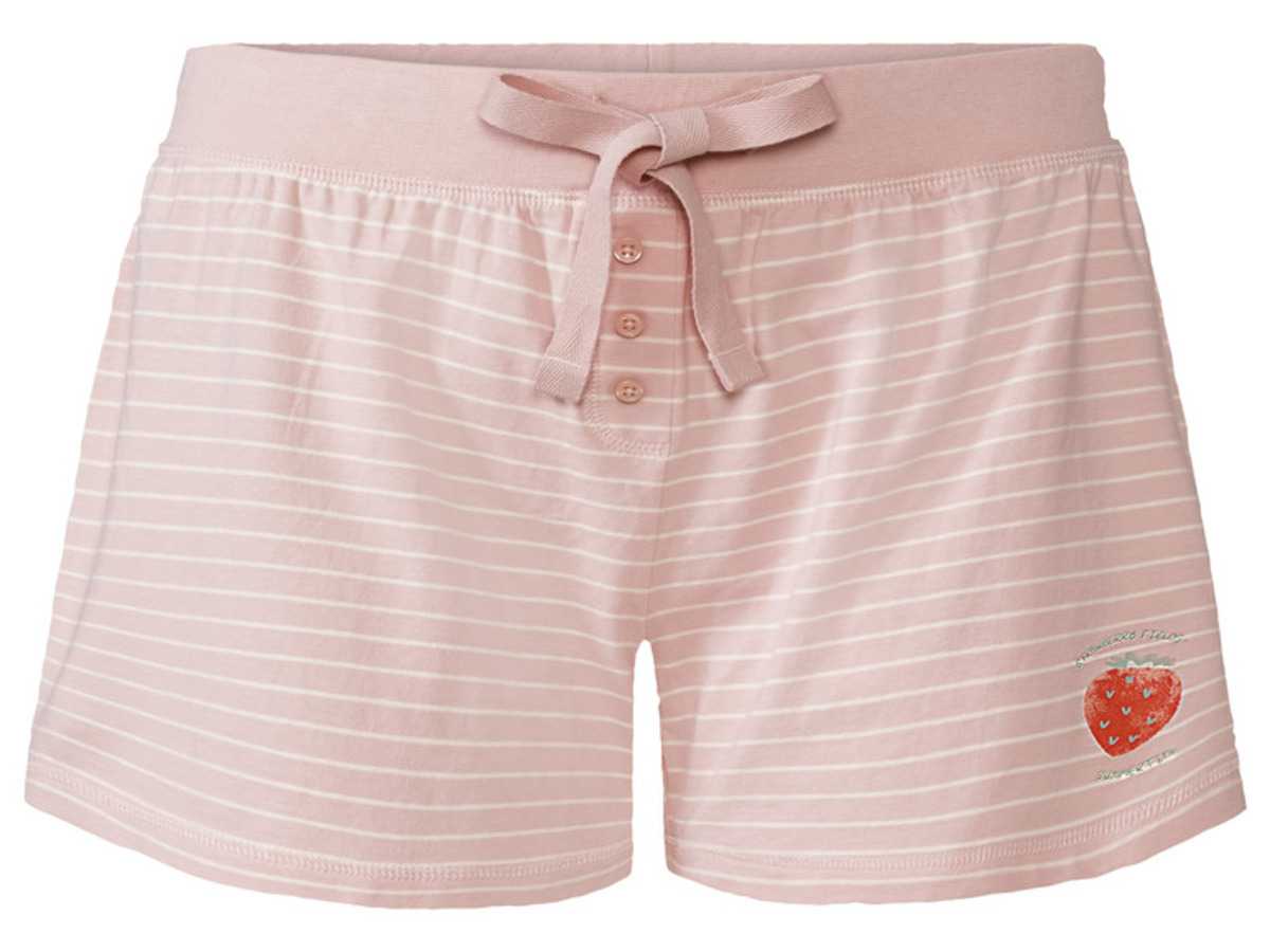 Bild 4 von esmara® Damen Schlafhose, kurz, mit Zierknopfleiste