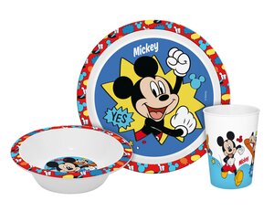 Lizenz Geschirrset 3tlg Mickey Kids - versch. Ausführungen