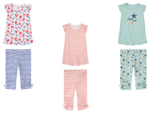 lupilu® Kleinkinder Mädchen Pyjama mit hohem Baumwollanteil