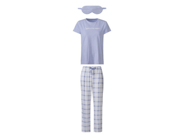 Bild 2 von esmara® Damen Pyjama-Set, 3-teilig, mit Schlafmaske