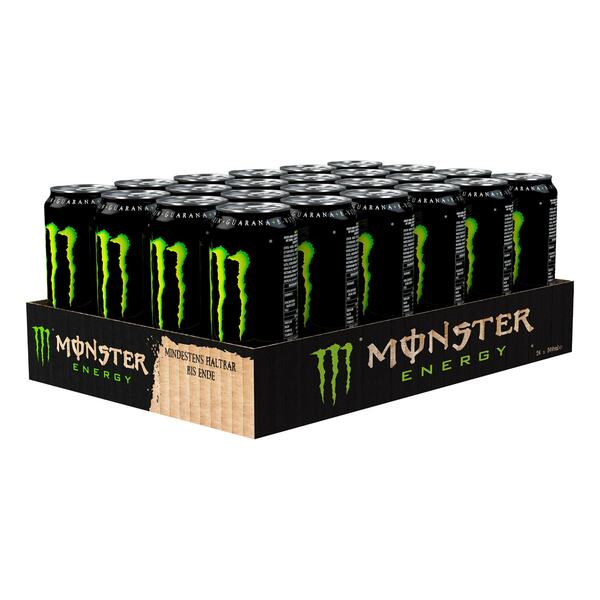 Bild 1 von Monster Energy Drink Original 0,5 Liter Dose, 24er Pack