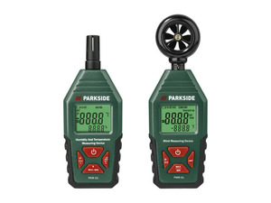 PARKSIDE® Feuchtigkeits- und Temperaturmessgerät »PKM A1«, Wind-Messgerät »PWM A1«
