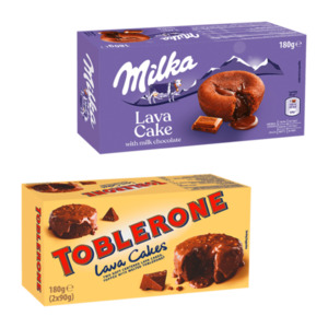MILKA / TOBLERONE Lava Cakes