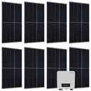 Bild 1 von Juskys Solaranlage Set 3000 W Photovoltaik Anlage 8 Solarmodule, Wechselrichter und WLAN