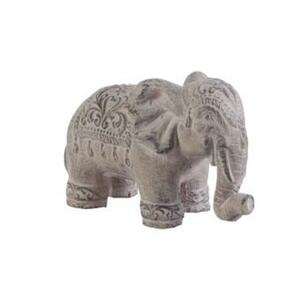 KODi season Elefant klein Zement grau-antik
