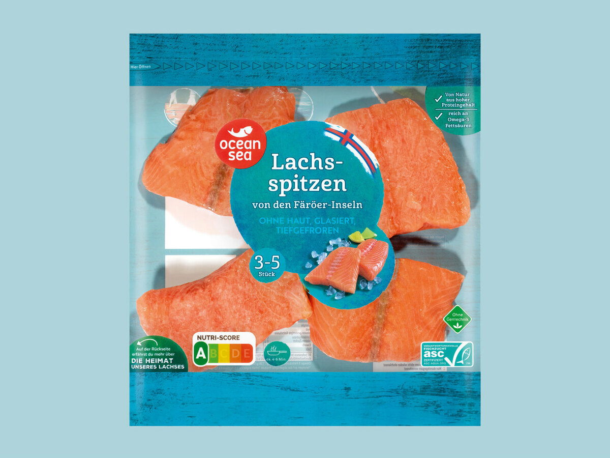 Bild 1 von Ocean Sea ASC Lachsspitzen ohne Haut
