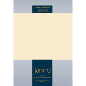 Janine TOPPER-SPANNBETTTUCH Beige