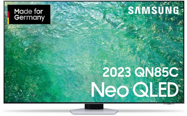 Bild 1 von GQ85QN85CAT 214 cm (85") Neo QLED-TV strahlendes silber / E