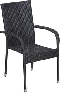 Trendline Stuhl Malta  Kunststoffrattan, Untergestell aus Stahl
