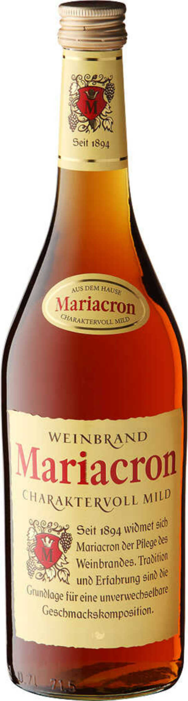 Bild 1 von MARIACRON Weinbrand