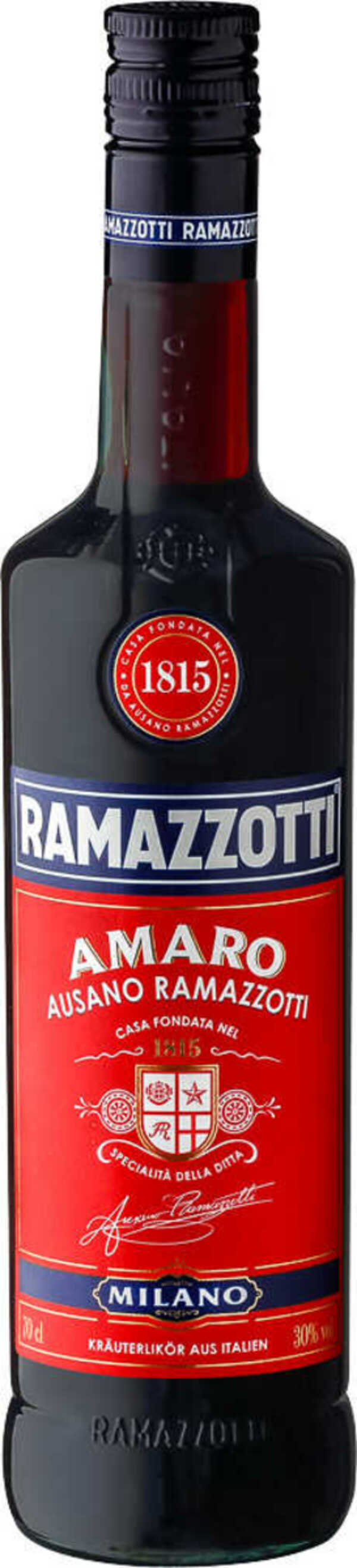 Bild 1 von RAMAZZOTTI Amaro, Aperitivo Rosato oder Aperitivo Fresco