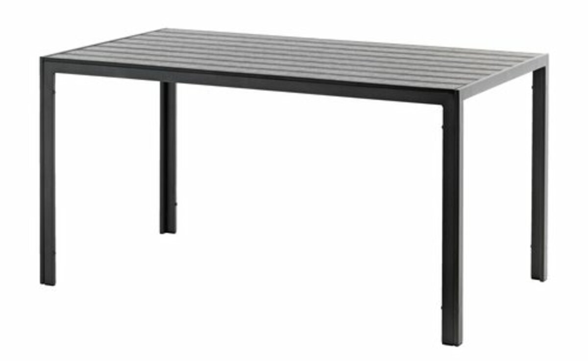 Bild 1 von Gartentisch JERSORE B80xL140 schwarz