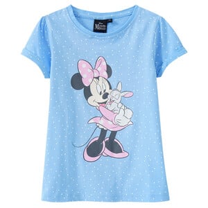 Minnie Maus T-Shirt mit großem Print