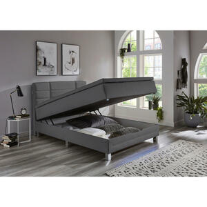 Boxxx BOXSPRINGBETT Grau