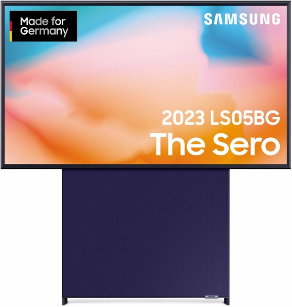 Bild 1 von GQ43LS05BGU The Sero (2023) 108 cm (43") QLED-TV navy blue / G