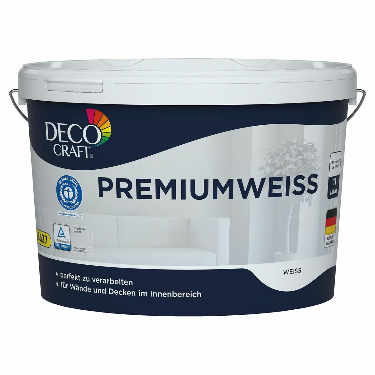 Bild 1 von DECO CRAFT Premiumweiß 11 l