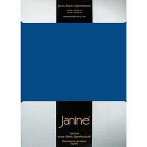 Janine SPANNBETTTUCH Royalblau