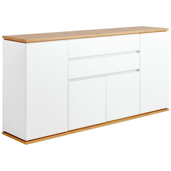 Bild 1 von Xora SIDEBOARD Weiß, Eiche Artisan