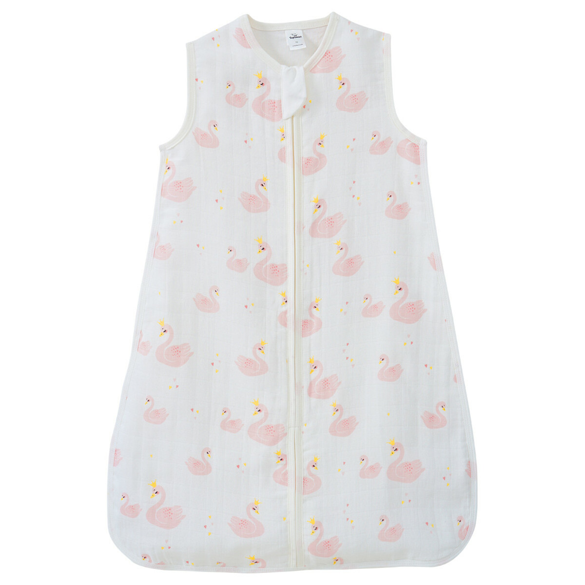 Bild 1 von Baby Musselin-Schlafsack mit Schwan-Allover