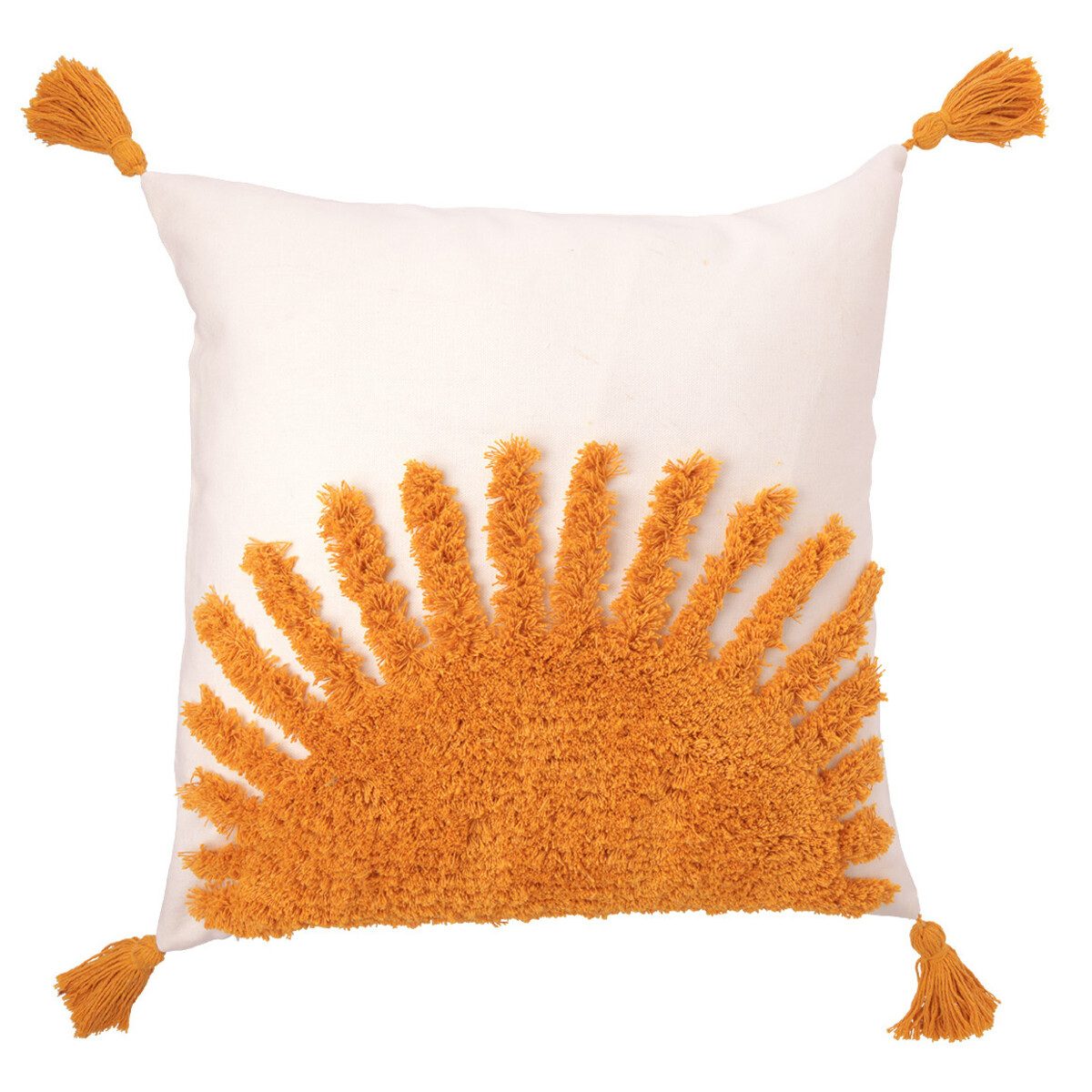 Bild 1 von Kissenhülle mit Sonnen-Applikation