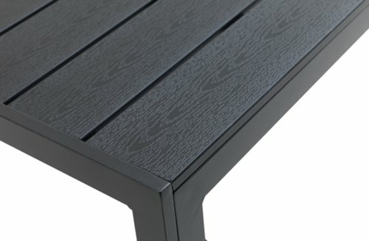 Bild 2 von Gartentisch JERSORE B80xL140 schwarz