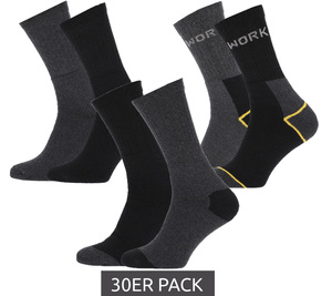 30er Pack STAPP Mega Thermo-Socken Baumwoll-Strümpfe in verschiedenen Farben