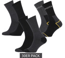 Bild 1 von 30er Pack STAPP Mega Thermo-Socken Baumwoll-Strümpfe in verschiedenen Farben