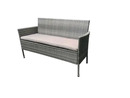 Bild 1 von TrendLine Rattanbank 3 Sitzer Greta 149 x 59 x 85 cm