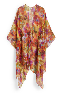 C&A Kimono-gemustert, Lila, Größe: 1 size