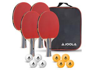 JOOLA Tischtennis-Set »Team School«, mit 4 Schlägern + 8 Bälle