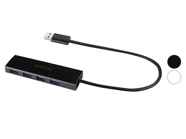 Bild 1 von TRONIC® USB-Hub, mit 4 USB-3.0-Anschlüssen