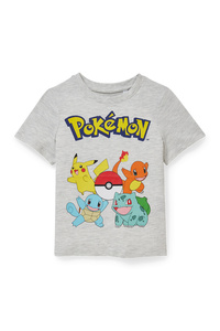 C&A Pokémon-Kurzarmshirt, Grau, Größe: 110