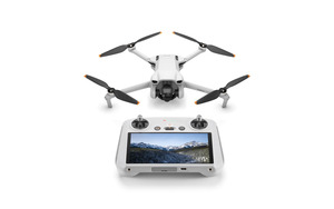 DJI Mini 3 & RC Drohne, Grau/Weiß