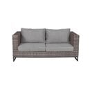 Bild 1 von Garden FLAIR Outdoor Loungesofa LOTHAR 174 cm anthrazit /Omega braun