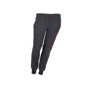 SAM Damen Bodypants mit rotem Print, S, Black Melange