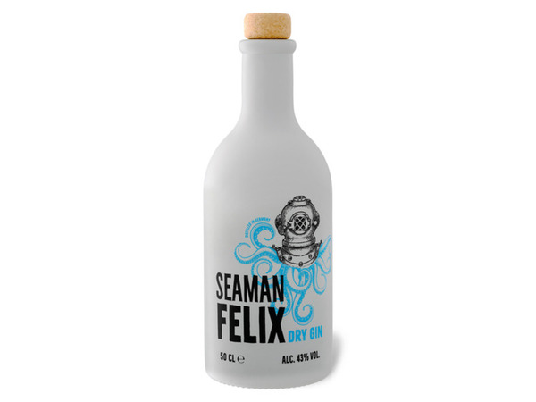 Bild 1 von Seaman Felix Dry Gin 43% Vol