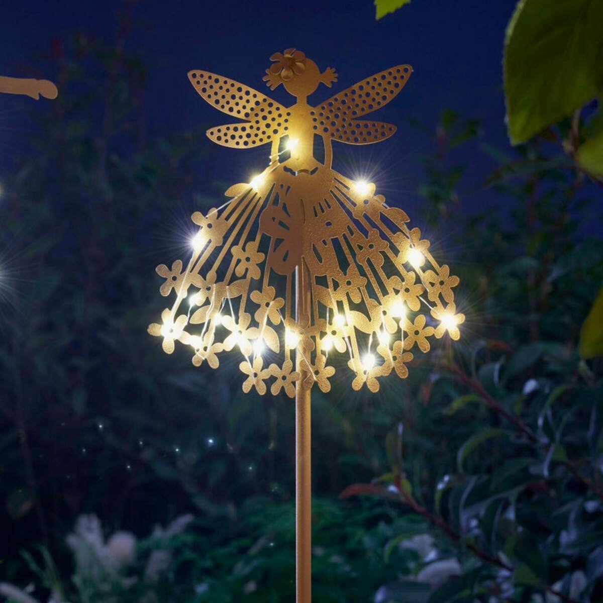 Bild 1 von Solar-Stab "Elfe in Rost-Optik, ca. 84cm