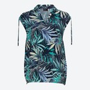 Bild 1 von Damen-Bluse mit Palmblatt-Muster