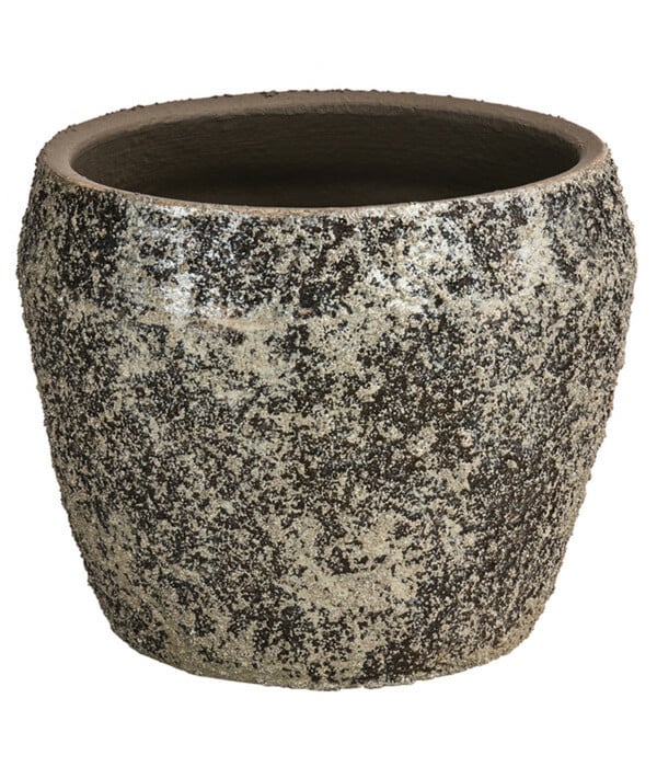 Bild 1 von Dehner Keramik-Übertopf Godi, bauchig, ca. Ø17 cm