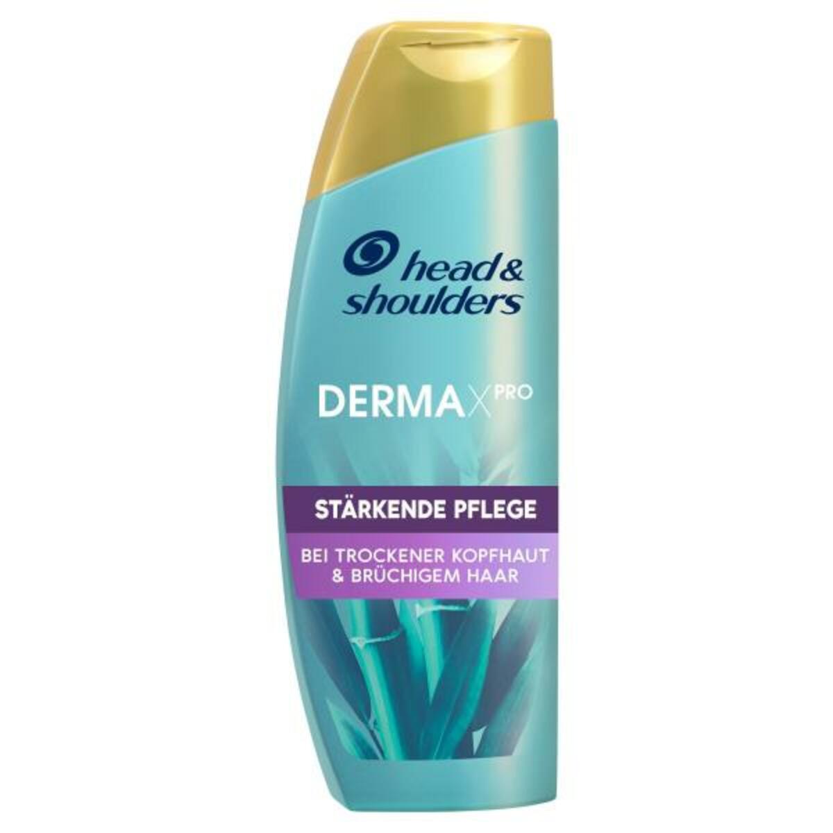 Head & Shoulders Dermax Pro Stärkende Pflege* AntiSchuppen Shampoo bei trockener Kopfhaut und