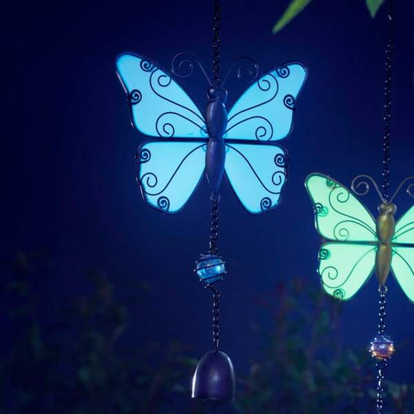 Bild 1 von Windspiel in Schmetterlings-Design, ca. 17x4x41cm