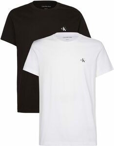 Calvin Klein Jeans T-Shirt »2 PACK MONOLOGO T-SHIRT« (Packung, 2er-Pack) im 2er-Pack